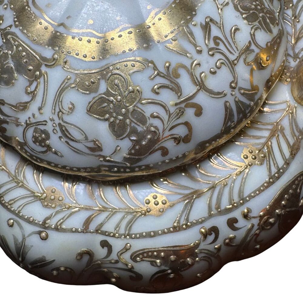 Antique Nippon Gold Moriage Teapot Hand Painted Japanese Porcelain 1911–1921 - Picture 10 of 11